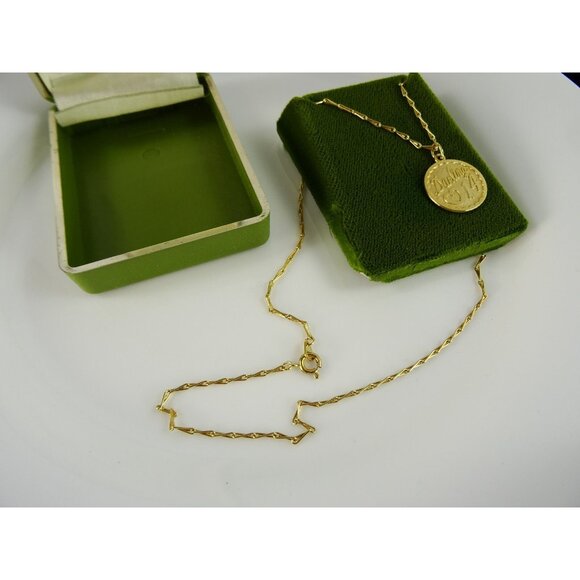 14th Birthday Pendant Necklace | Milestone Jewelry Gift for Her NOS - Picture 4 of 4